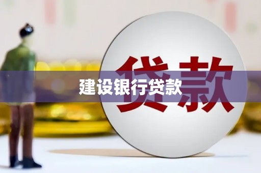 工农建设银行贷款