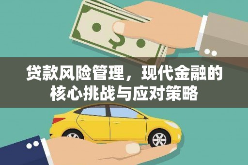 工农贷款风险管理，现代金融的核心挑战与应对策略