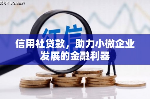 工农信用社贷款，助力小微企业发展的金融利器