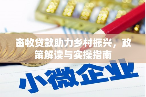 工农畜牧贷款助力乡村振兴，政策解读与实操指南
