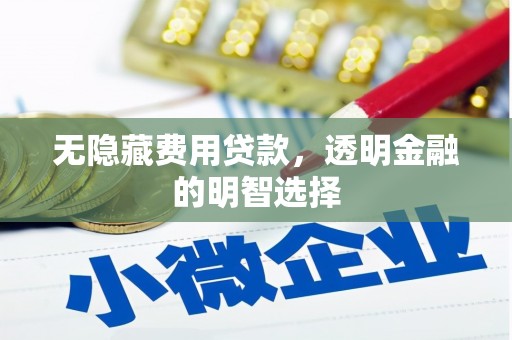 工农无隐藏费用贷款，透明金融的明智选择